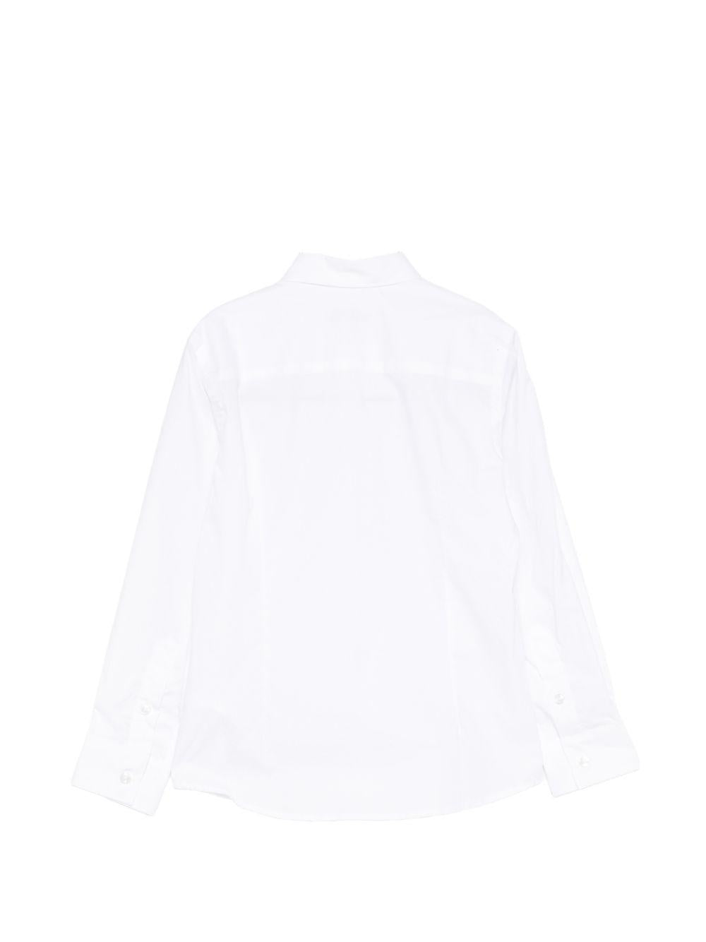 Camicia per bambino Paolo Pecora Kids bianca a maniche lunghe PP4225 BIANCO PAOLO PECORA KIDS