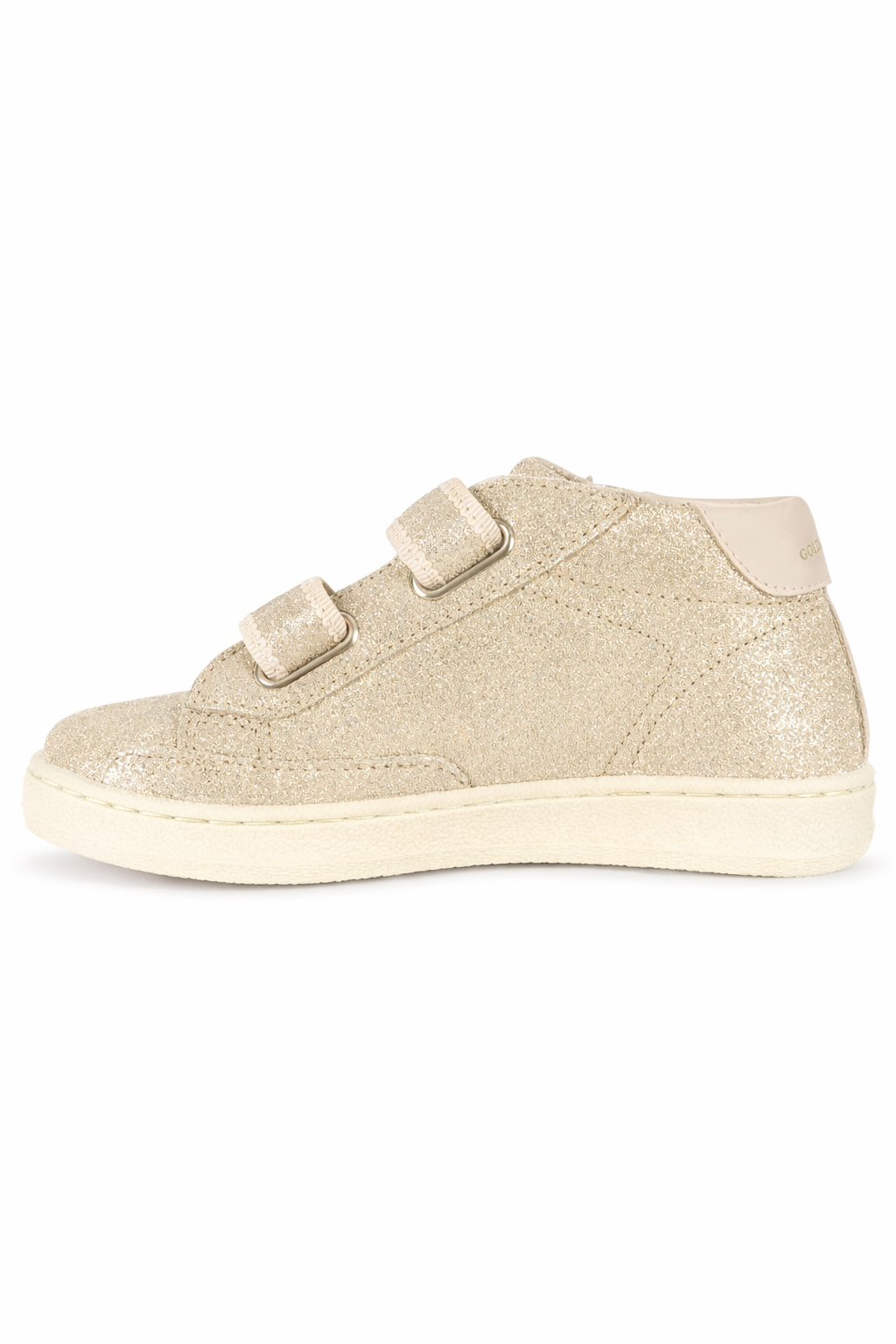 Sneakers per bambina Golden Goose Kids Glitter Stars rosa con effetto glitter F00386F007413 15775 GOLDEN GOOSE KIDS