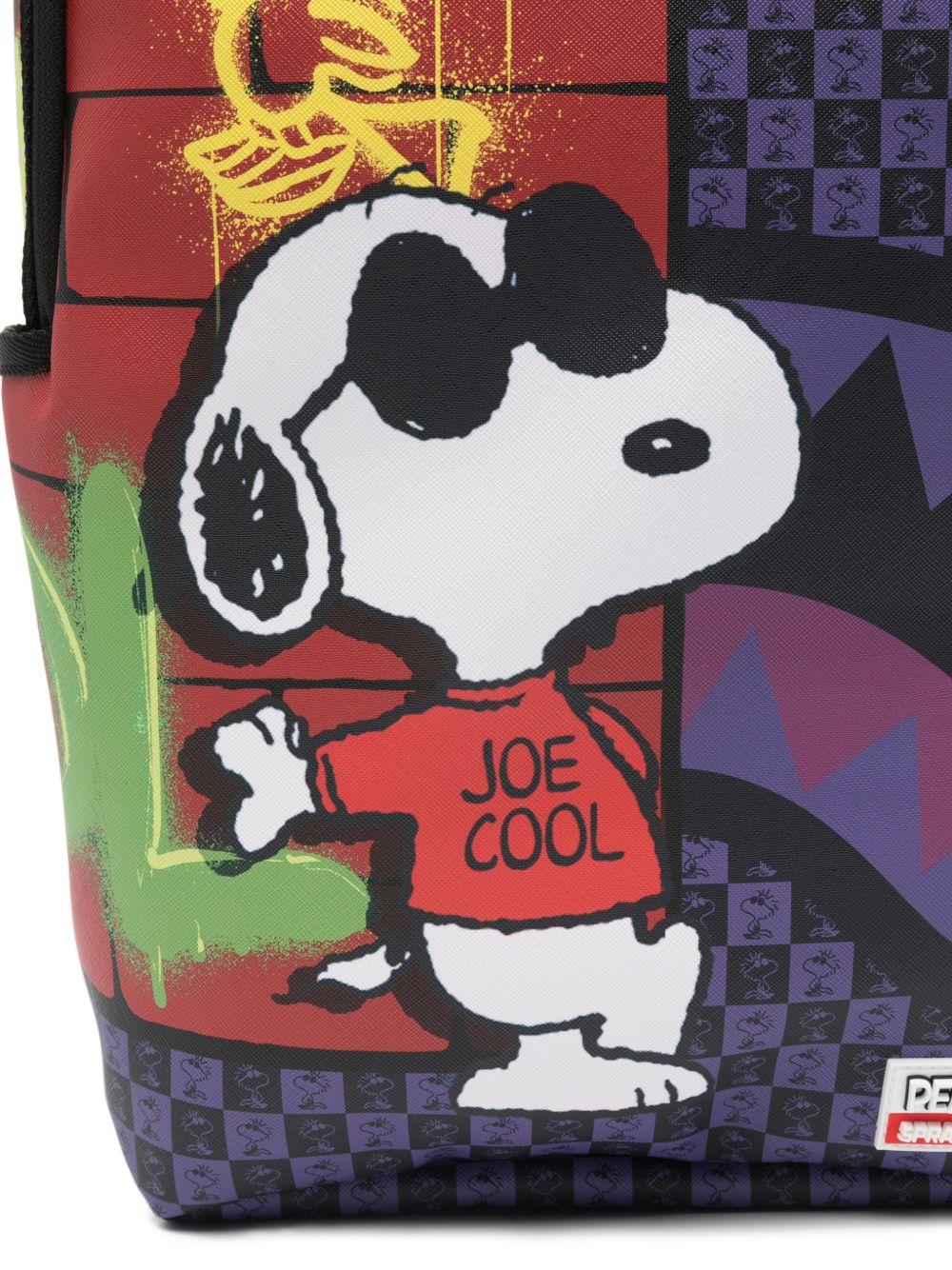 Zaino per bambino Sprayground kid x Peanuts a quadri 910B7159 NSZ SPRAYGROUND KIDS