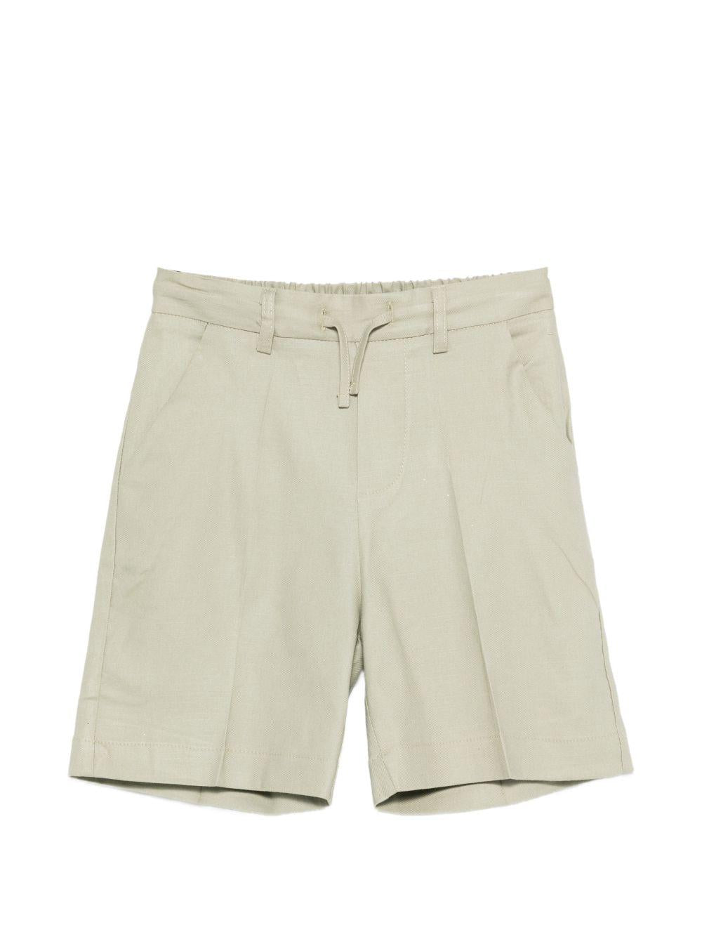 Shorts per bambino Paolo Pecora Kids verde con coulisse PP4229 MATCH PAOLO PECORA KIDS