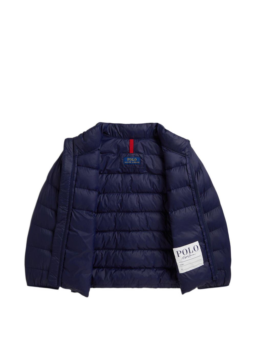 Giubbino per bambino Polo Ralph Lauren KIds blu con logo Polo Pony 322B15066 001 Ralph Lauren kids