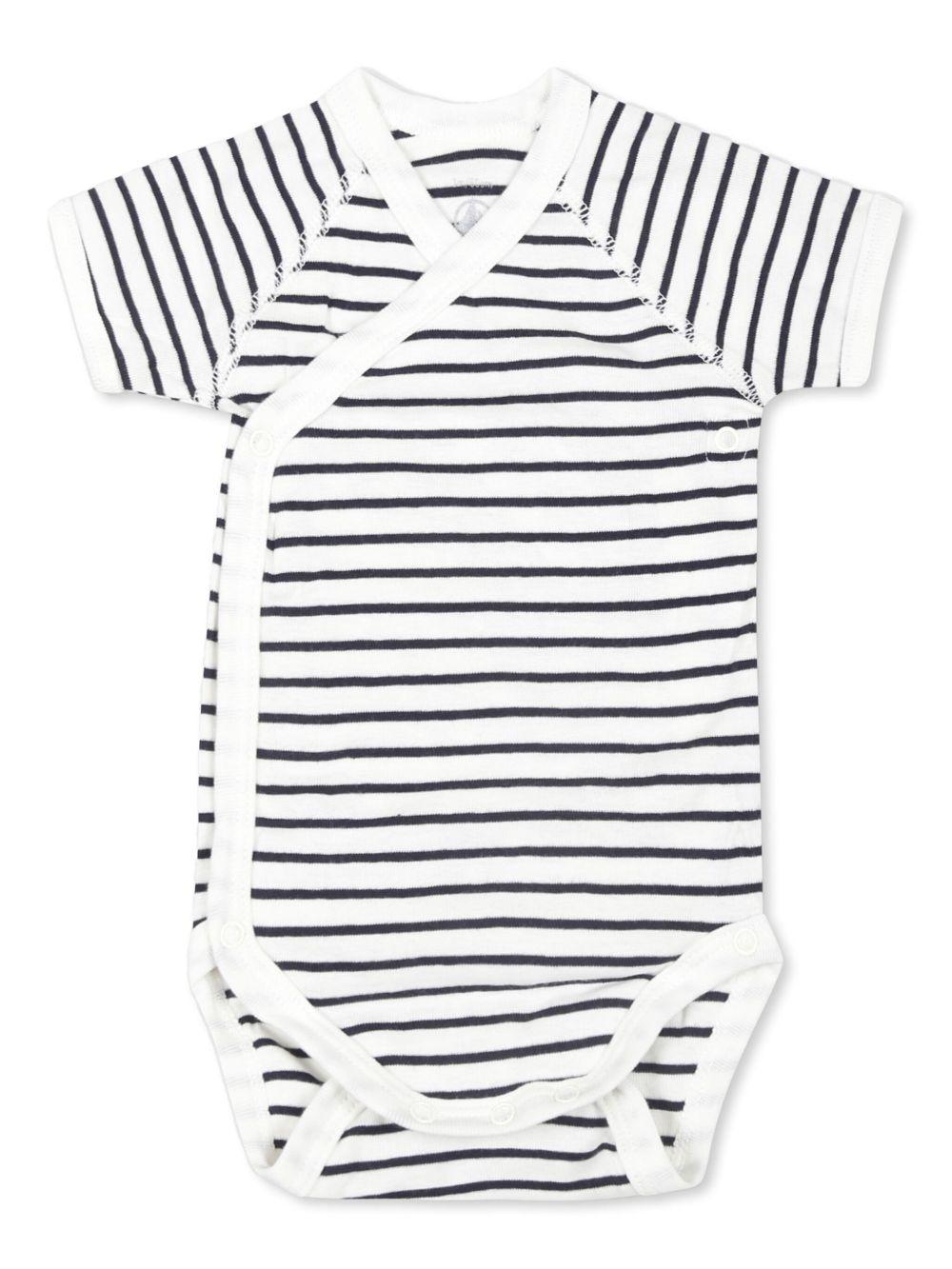 Set di tre tutine per neonati Petit Bateau multicolore con fantasie diverse A097H 00 PETIT BATEAU