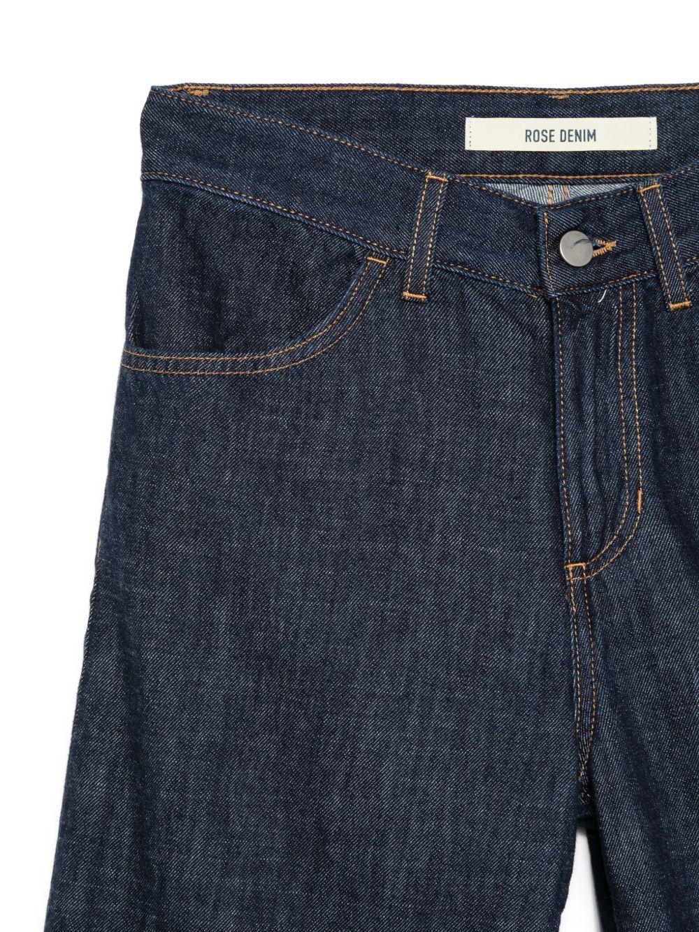 Shorts per donna Merci x Rose denim con design a cinque tasche TILDA26PE UNICO ROSE