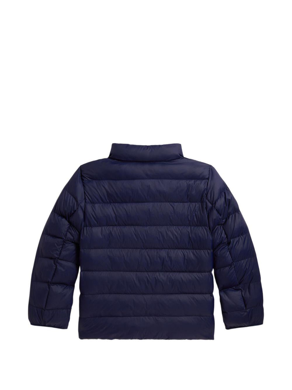 Giubbino per bambino Polo Ralph Lauren KIds blu con logo Polo Pony 322B15066 001 Ralph Lauren kids
