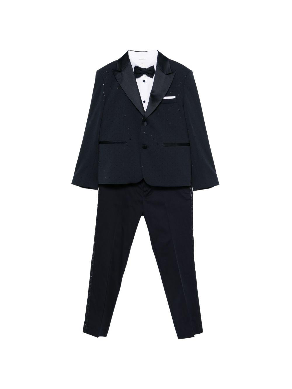 Completo confort per bambino Colorichiari blu con dettagli glitterati MC508234 4806 60 COLORICHIARI KIDS