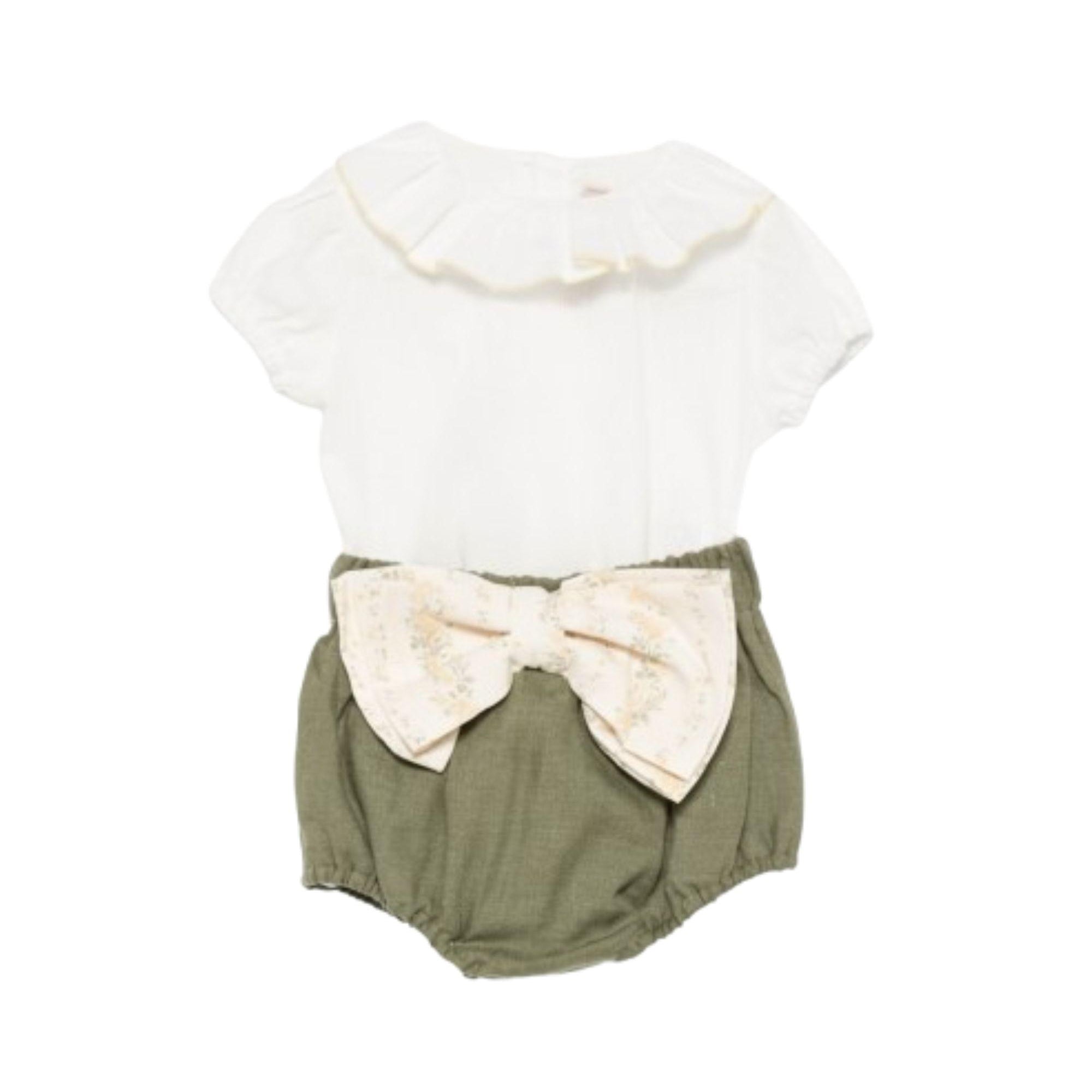 Completo per neonata La Stupenderia multicolor con dettaglio a fiocco 2TBCT52 D19 LA STUPENDERIA KIDS