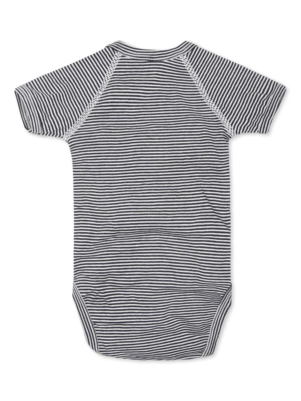 Set di tre tutine per neonati Petit Bateau multicolore con fantasie diverse A097H 00 PETIT BATEAU