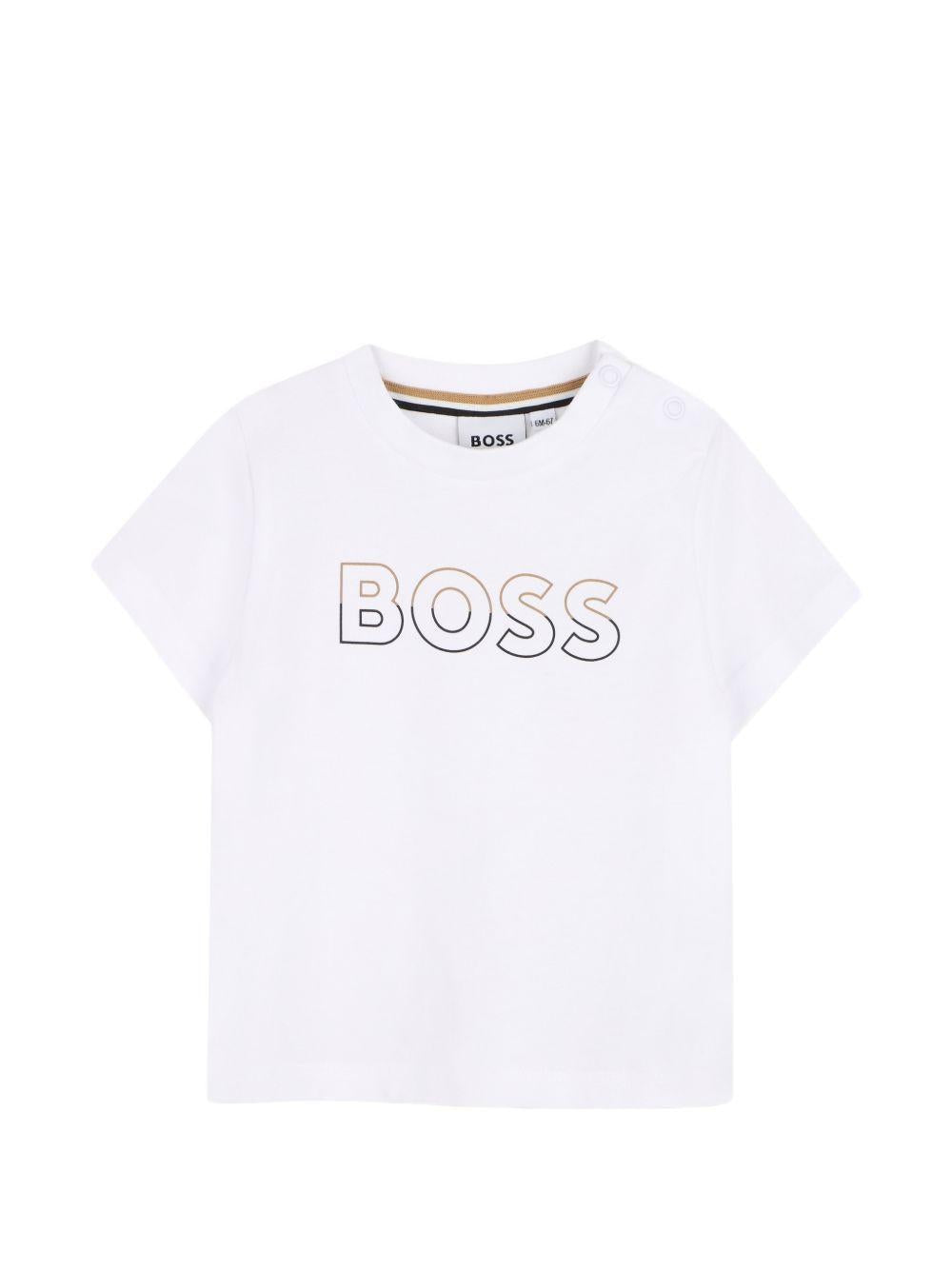 Set due pezzi per neonato Boss Kids multicolore con chiusura con coulisse J52846 09B BOSS KIDS