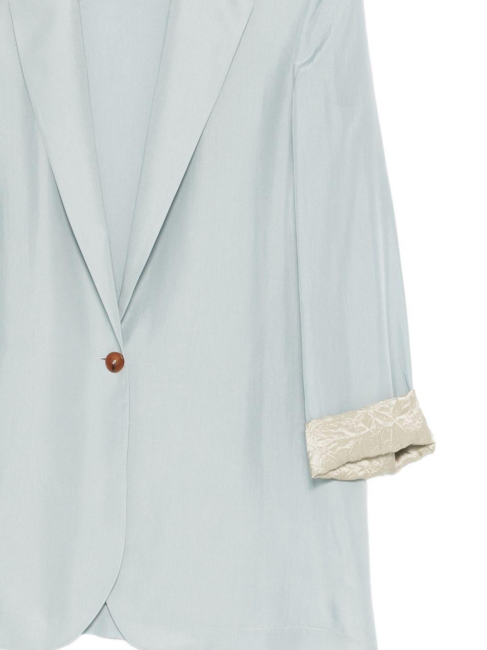 Blazer per donna Alysi azzurro con dettagli testurizzati 116808 P6003 CIE ALYSI