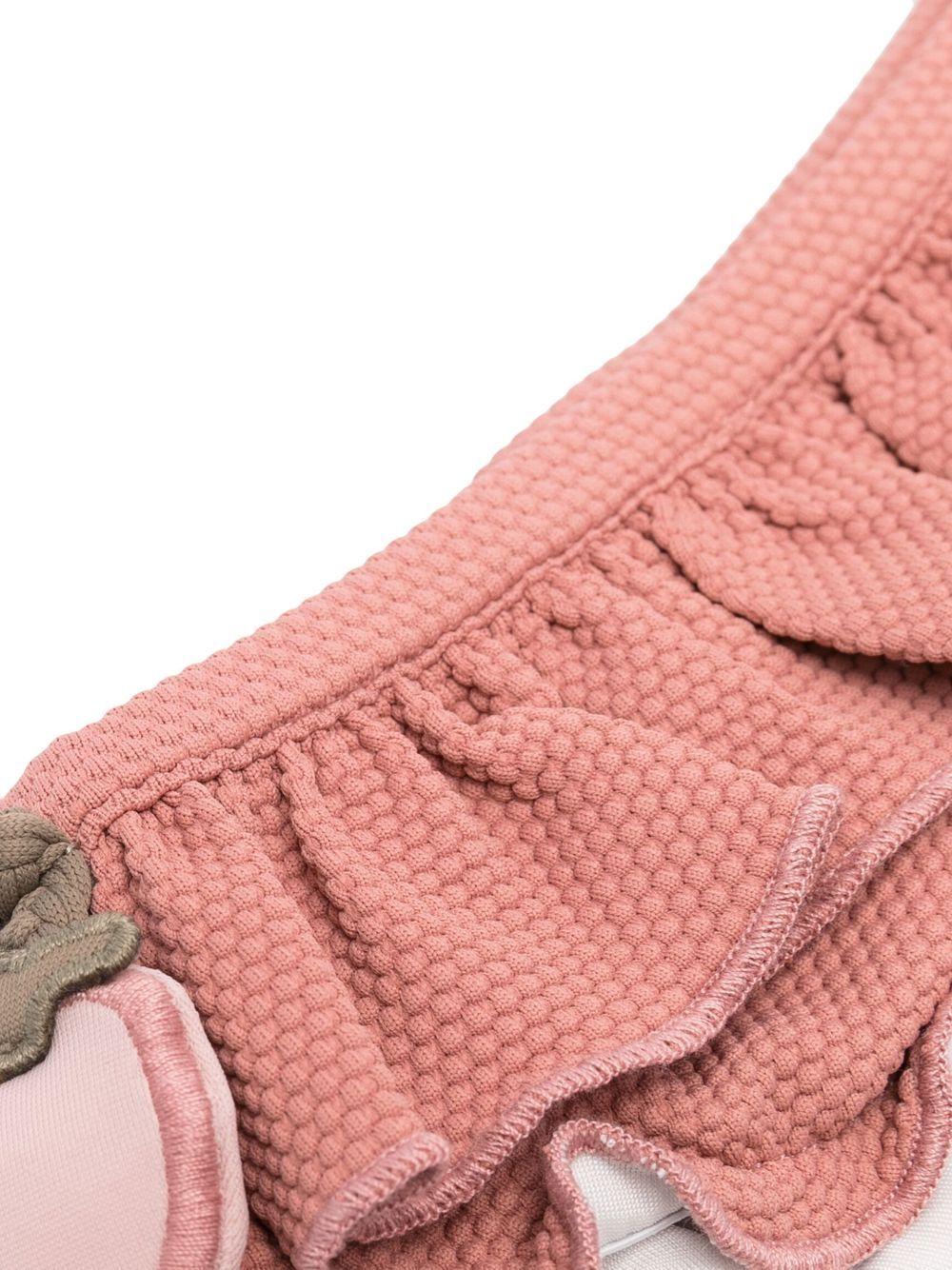 Slip bikini per neonata Donsje Sisi rosa con stampa 4501304 002ZB DONSJE