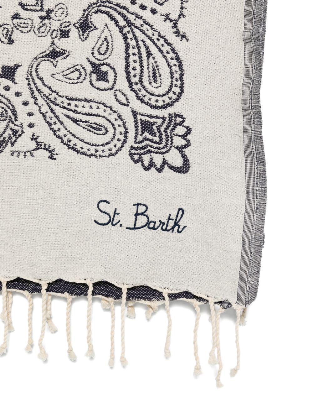 Telo mare MC2 Saint Barth multicolore con stampa Paisley all-over FOUT009 02709L MC2 ST. BARTH KIDS