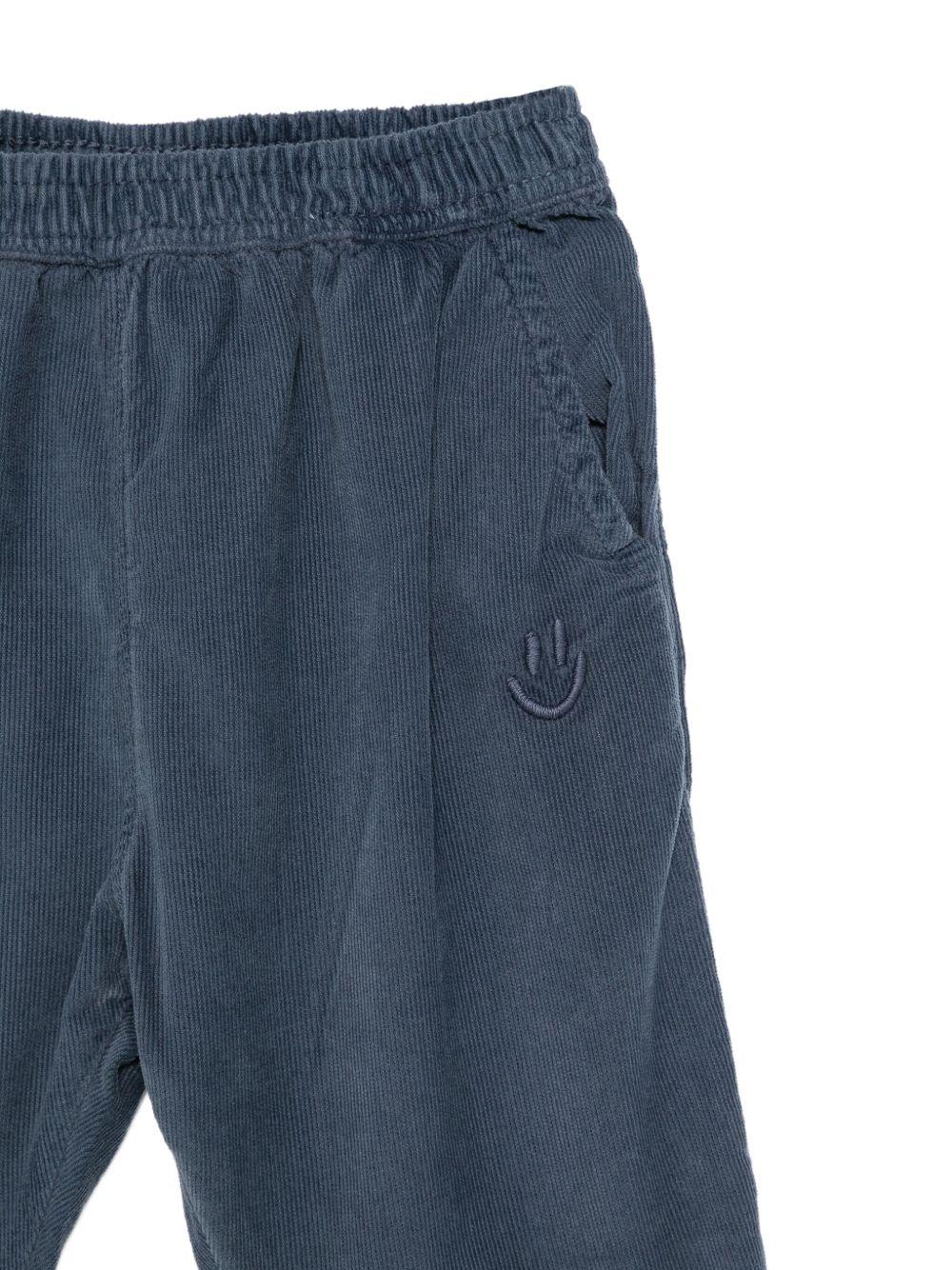 Pantaloni per neonato Molo blu in velluto a coste 6W25I107 5524 MOLO