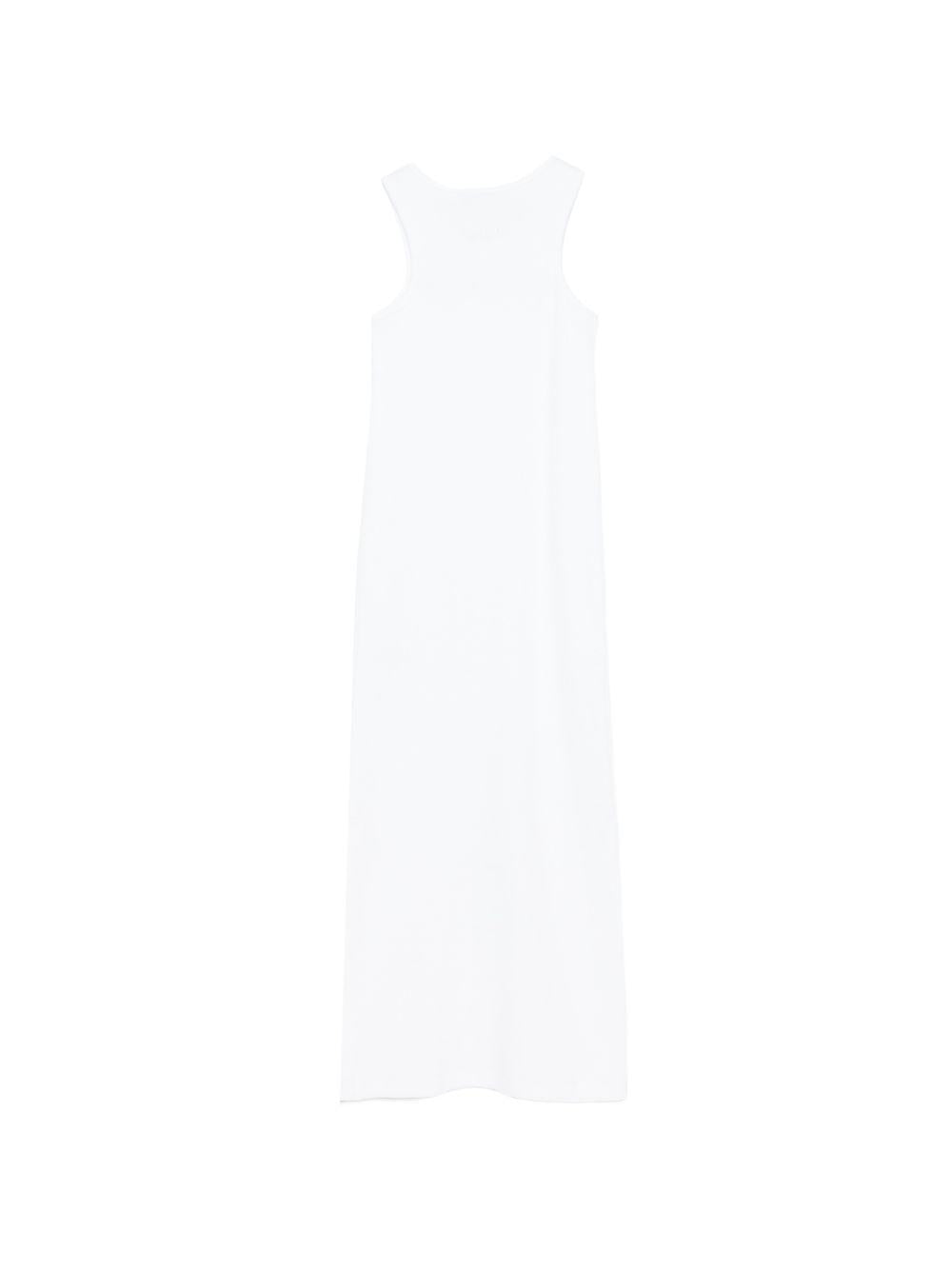 Abito per bambina MSGM Kids bianchi con dettagli a pois S6MSJGDR101 001 MSGM KIDS
