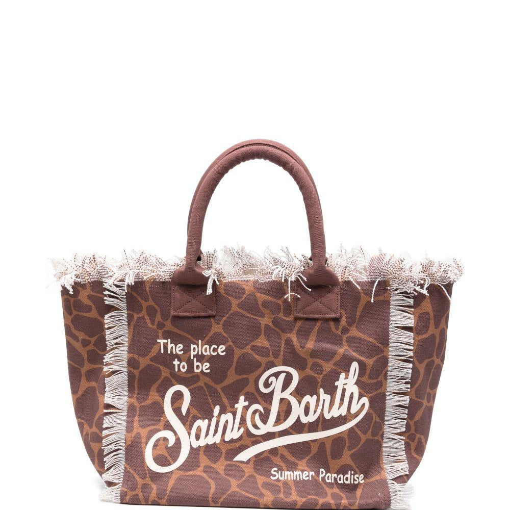 Borsa Vanity MC2 Saint Barth animalier con logo sul davanti VANI001 00900L MC2 ST. BARTH