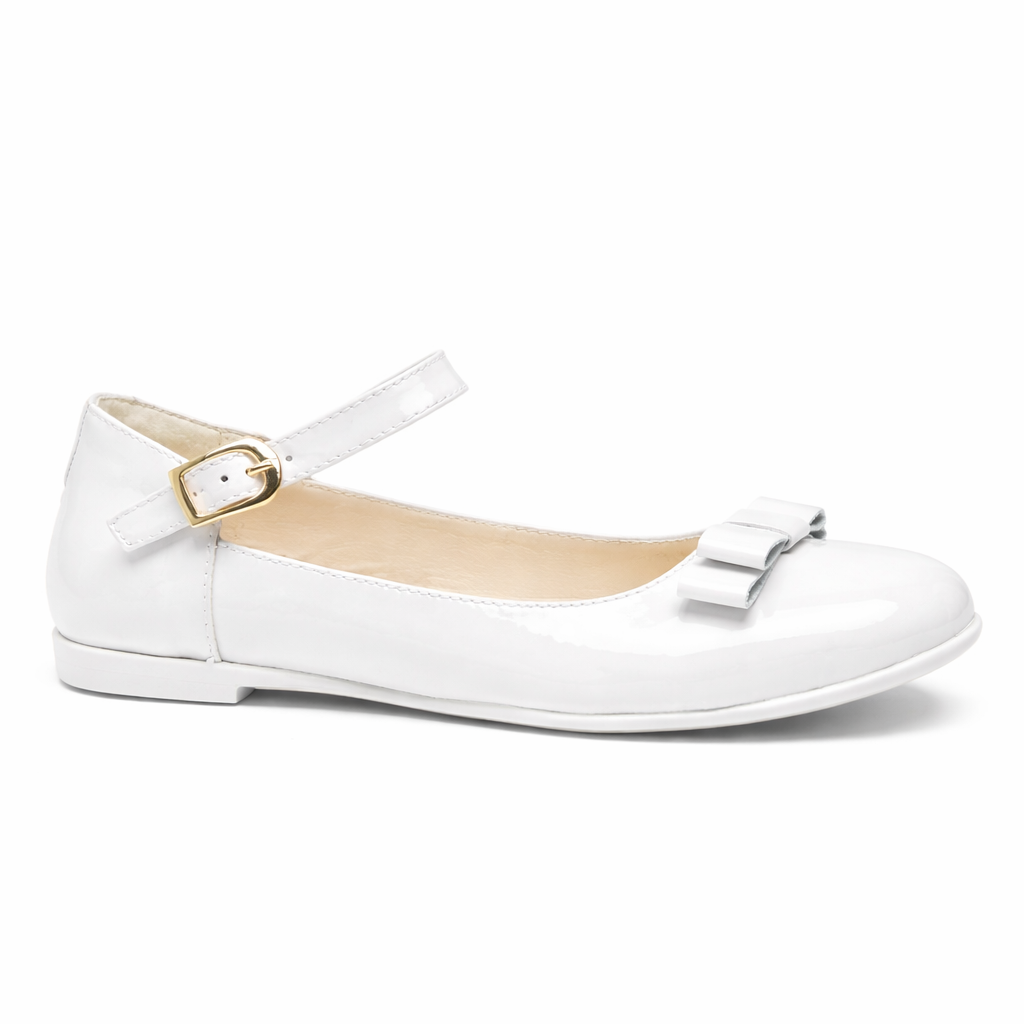 Ballerine per bambina Colorichiari bianche con dettaglio fiocco FJ958491 4232 15 COLORICHIARI KIDS