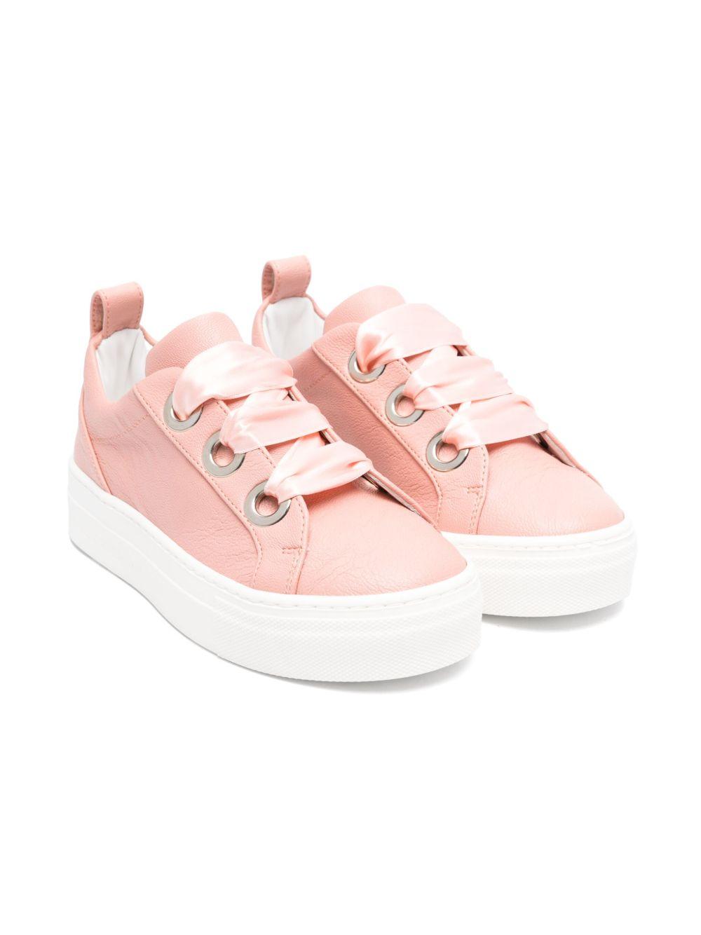 Sneakers per bambina Colorichiari rosa con chiusura con lacci FJ9581723839 84 COLORICHIARI KIDS