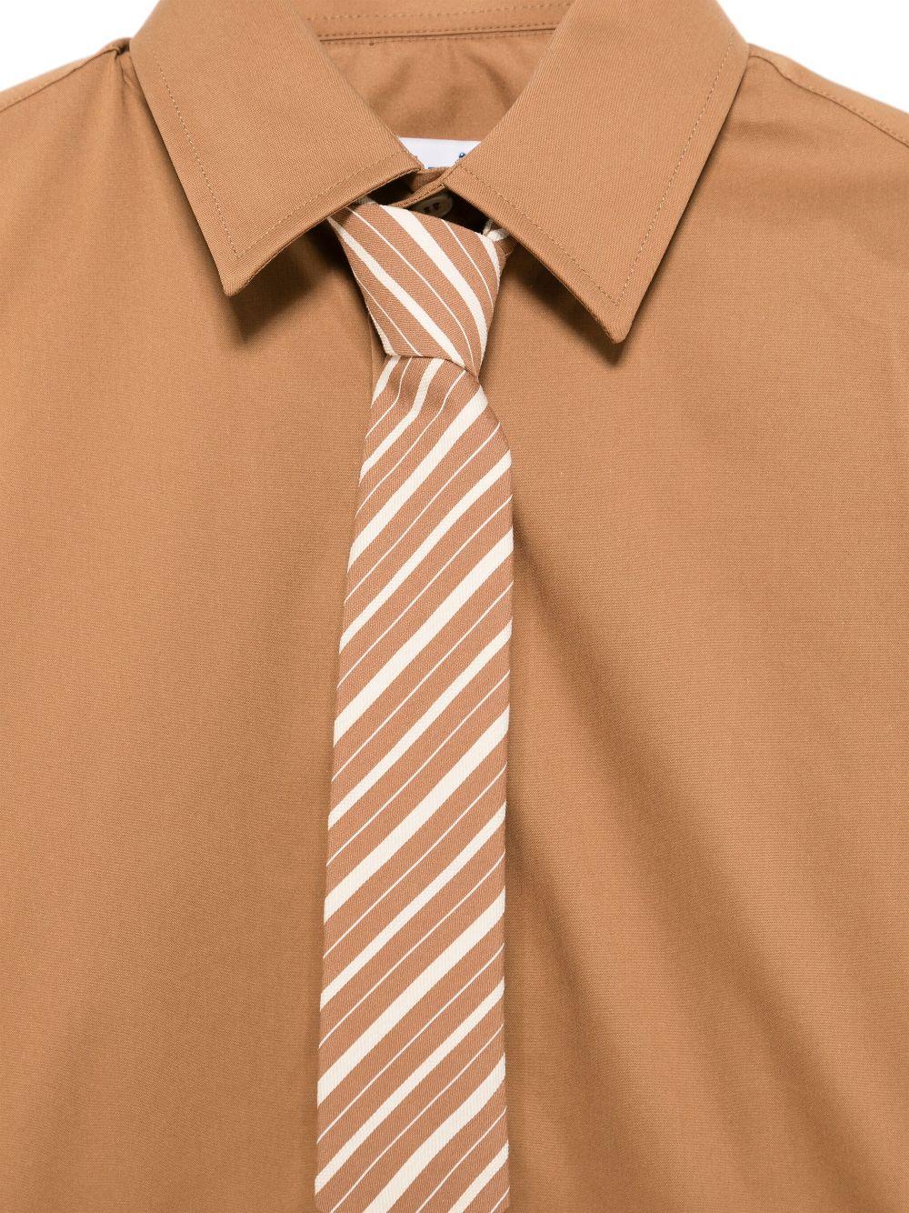 Completo tre pezzi per bambino Colorichiari beige gessato con doppiopetto MJ507991 4776 28 COLORICHIARI