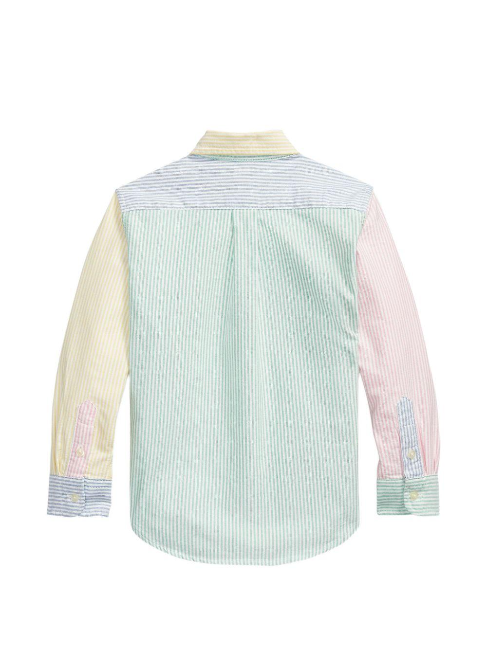 Camicia per bambino Polo Ralph Lauren Kids multicolore con motivo Polo Pony 322B13800 001 Ralph Lauren kids