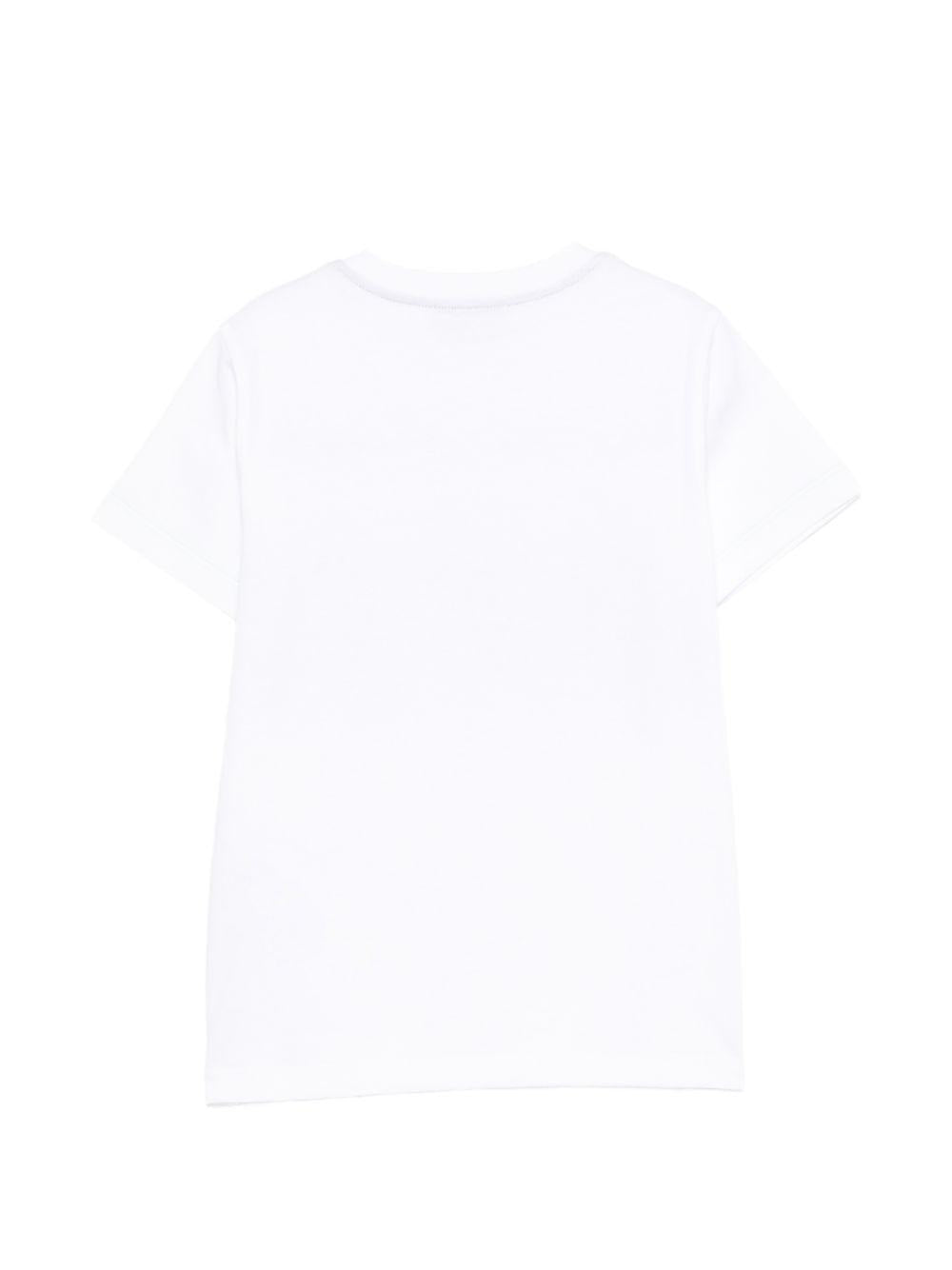 T-shirt per bambino Missoni Kids bianca con stampa grafica MY8P81 Z3672 100MC MISSONI KIDS