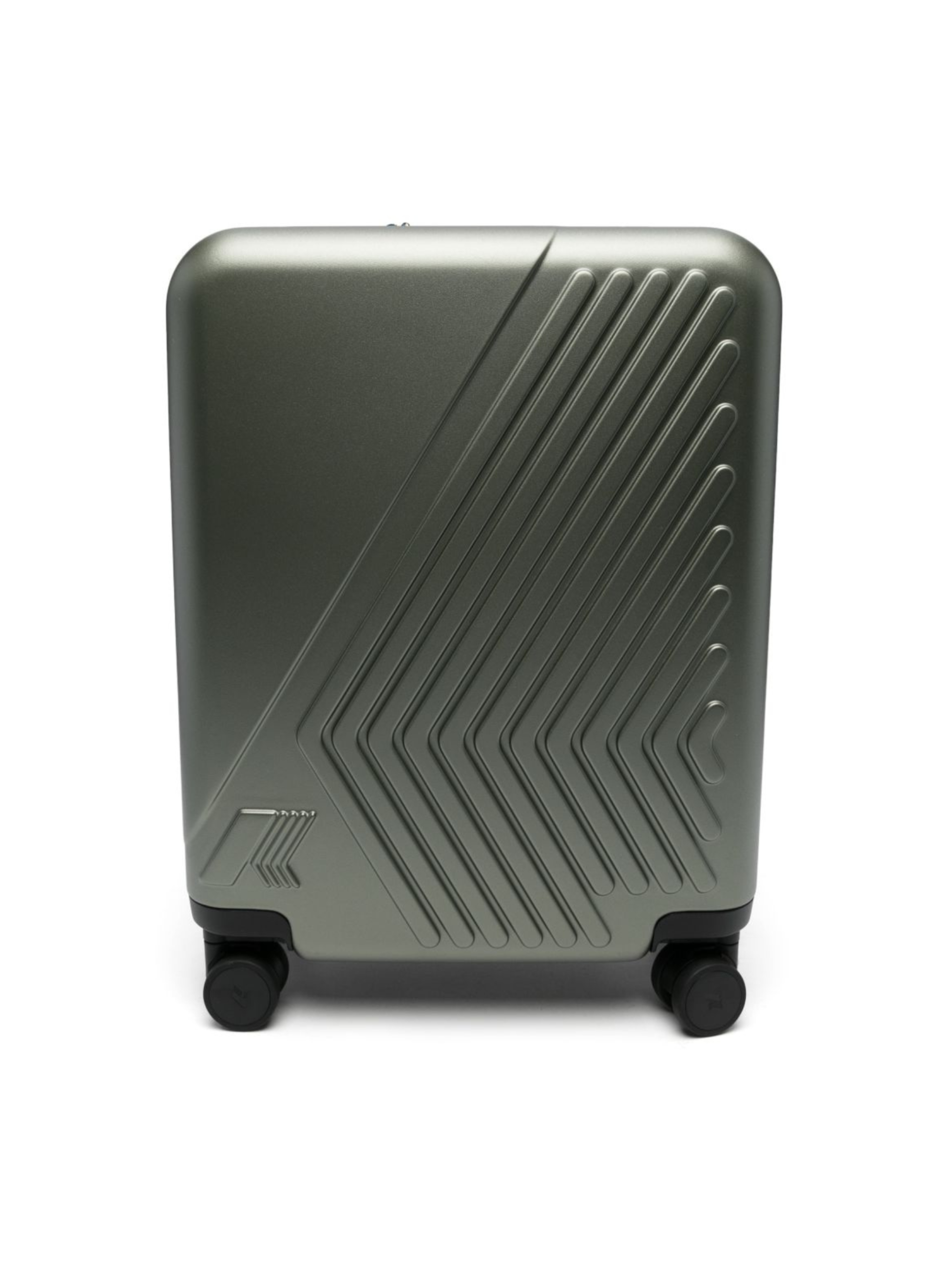 Trolley Eudoxie K-Way Kids verde con logo sul davanti K4125ZW V15 K-WAY KIDS