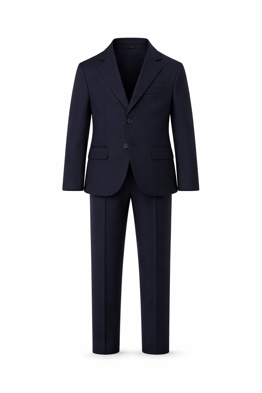 Abito da bambino Boss Kids blu navy con revers classici J52684 862 BOSS KIDS