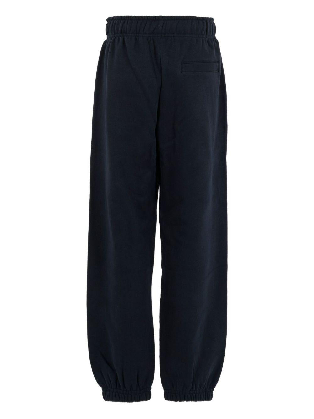Pantaloni per bambino Molo blu con orli elasticizzati e motivo alieno 1W25I203 8552 MOLO