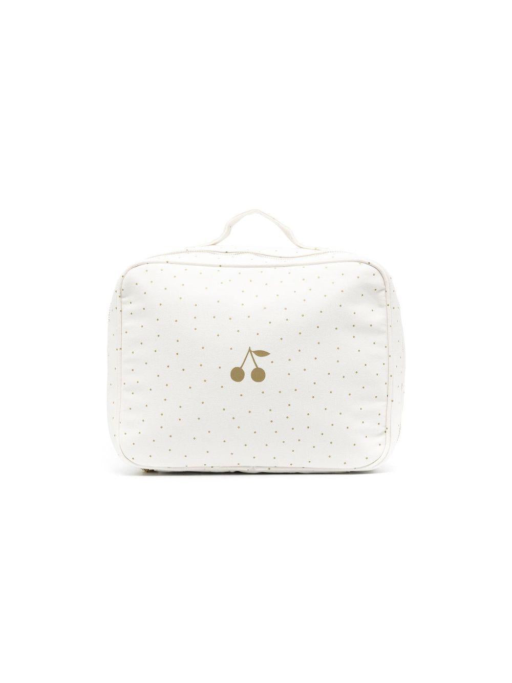 Beautycase per neonati Bonpoint bianca con logo sul davanti PEENDUIVAL2 132 BONPOINT KIDS