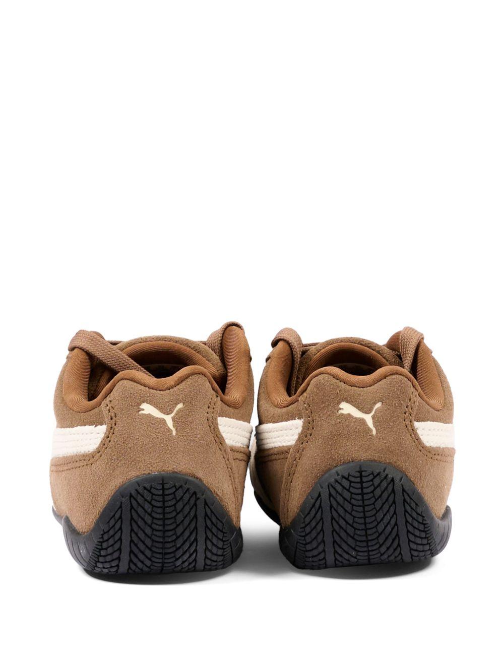 Sneakers per bambini Puma Kids marroni con logo dorato 401699 24 PUMA KIDS