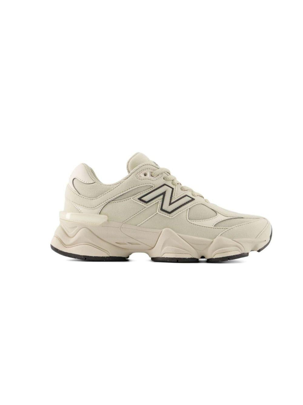 Sneakers 9060 per bambini New Balance Kids bianche con dettaglio logo laterale G9060 7GY NEW BALANCE KIDS