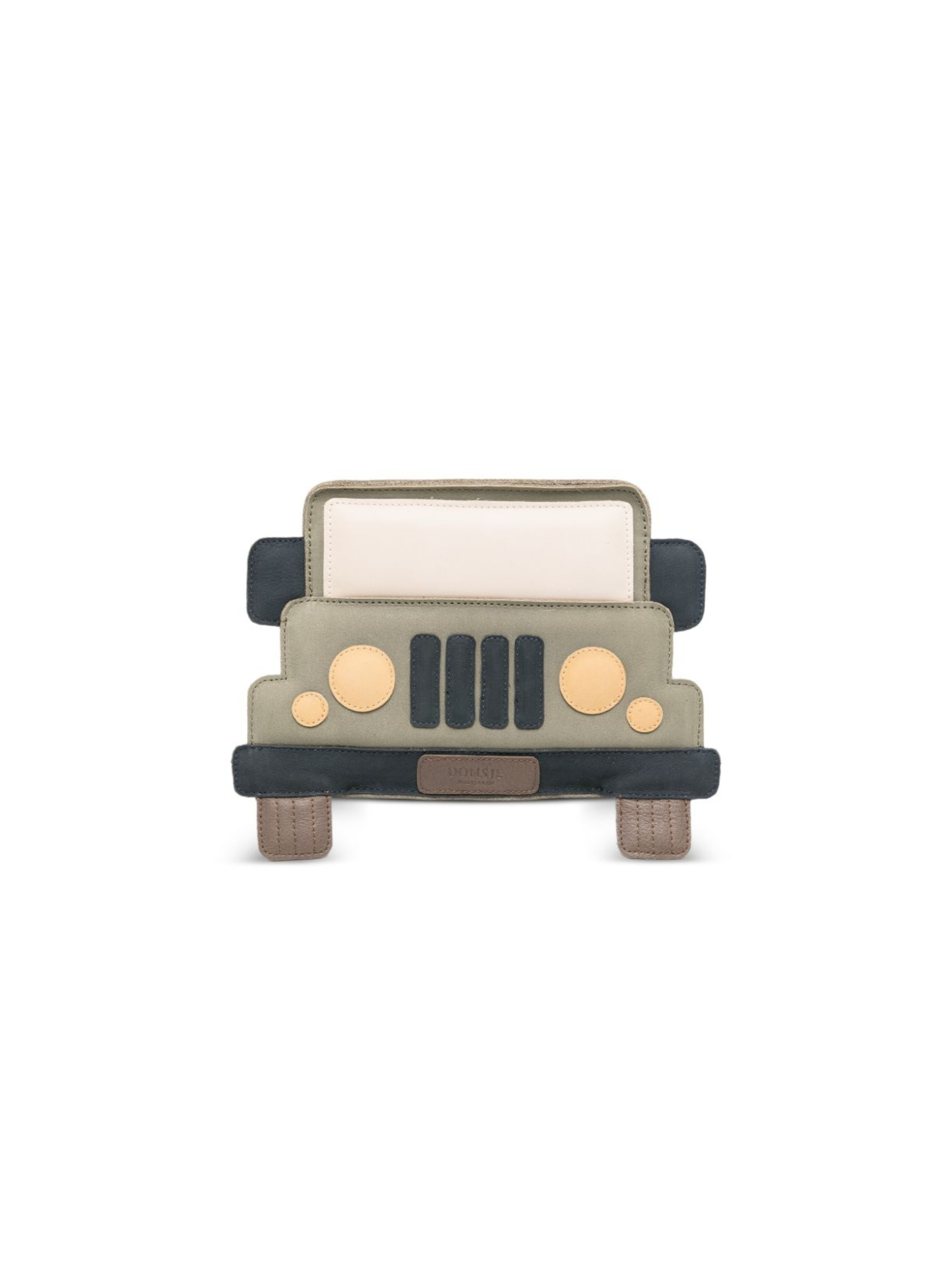 Zaino per bambino Donsje verde con dettaglio automobile 5520402 NL126 DONSJE KIDS