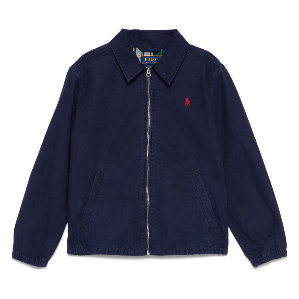 Giubbino Bayport per bambino Polo Ralph Lauren Kids blu con colletto classico 322934661 002 Ralph Lauren kids