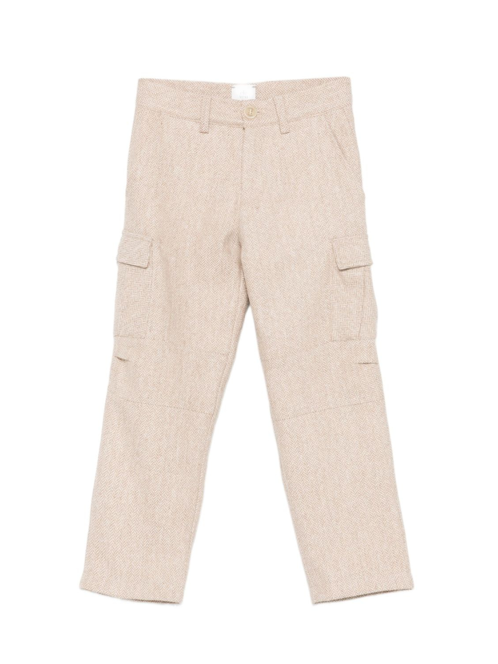 Cargo per bambino Eleventy Kids beige con motivo pied-de-poule EX6P40 I0285 116AV ELEVENTY KIDS