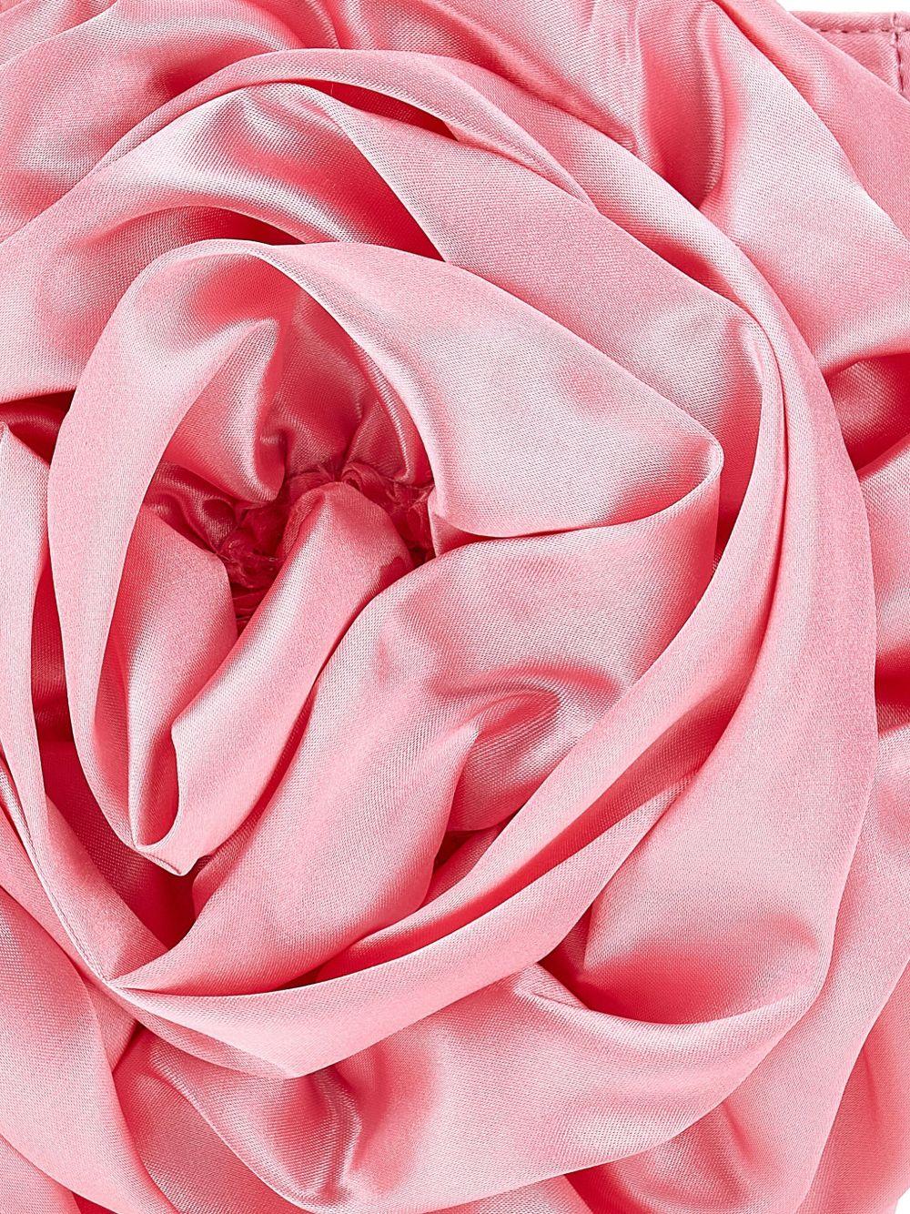 Borsa a mano per bambina Monnalisa rosa con dettaglio rosa 19F012 6047 0093 MONNALISA