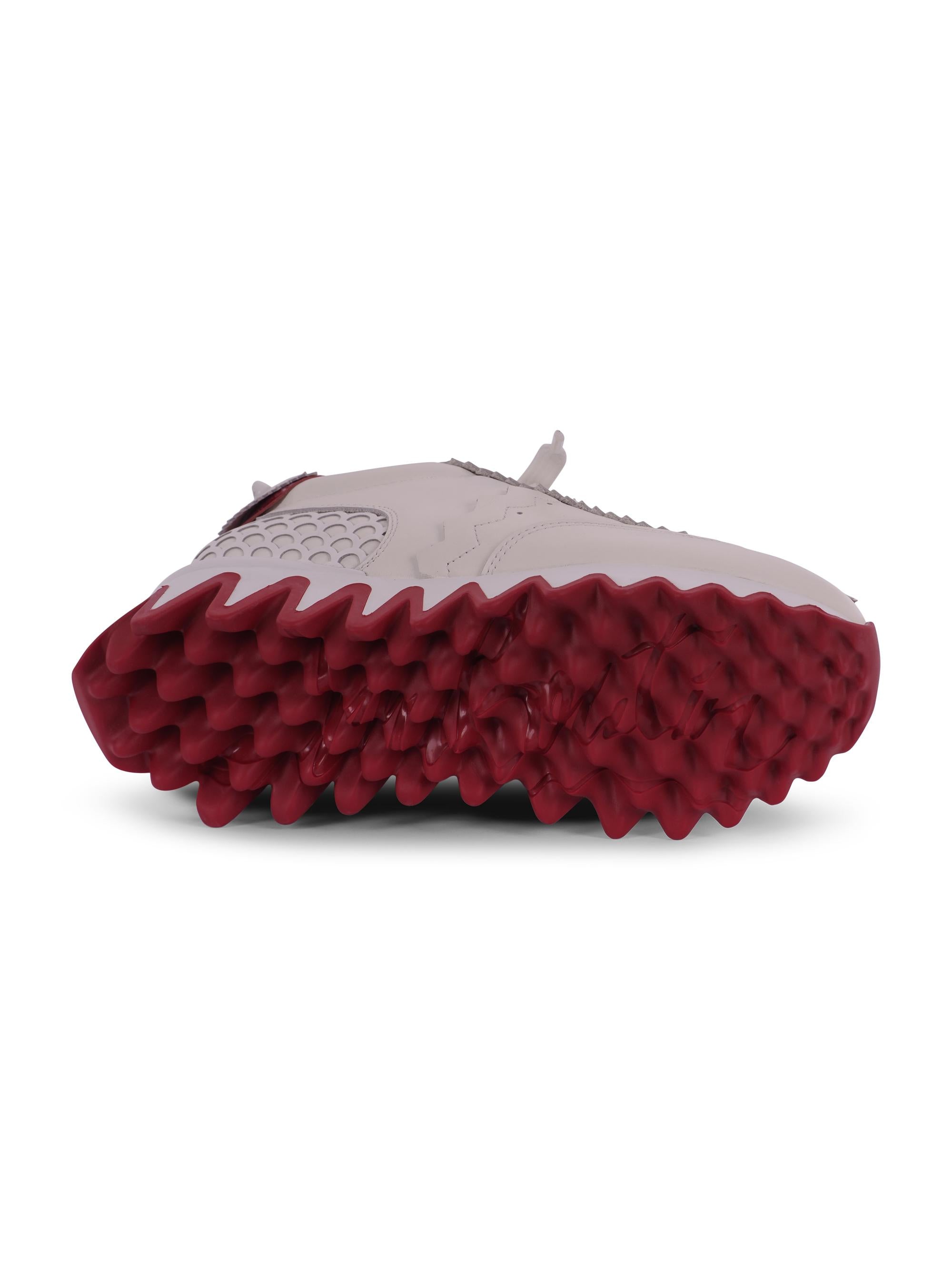 Scarpe per bambino Christian Loubutin Kids bianca con soletta rossa 3230563 W222 CHRISTIAN LOUBOUTIN KIDS