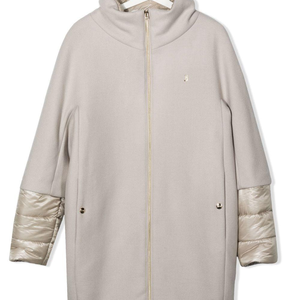 Cappotto per bambina Herno Kids grigio con design imbottito CA000014G33344 1985 HERNO KIDS
