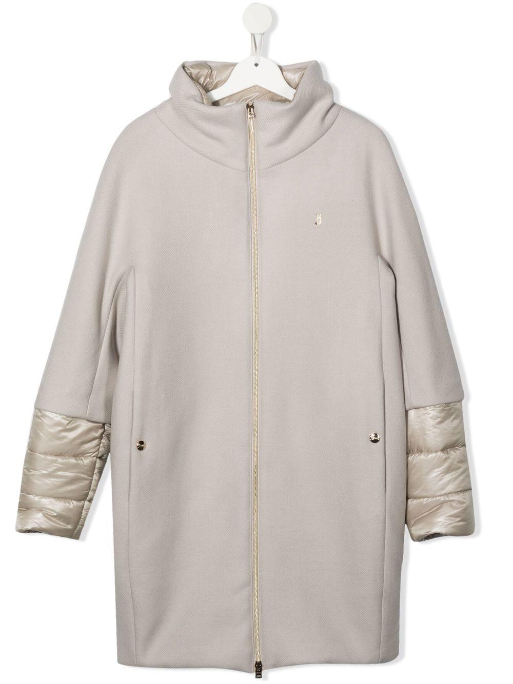 Cappotto per bambina Herno Kids grigio con design imbottito CA000014G33344 1985 HERNO KIDS