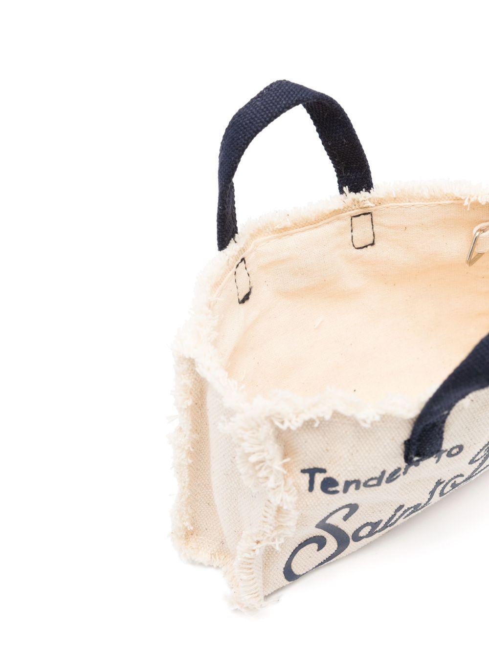 Phone Bag MC2 Saint Barth bianca con logo a contrasto PHONE001 02564L MC2 ST. BARTH KIDS