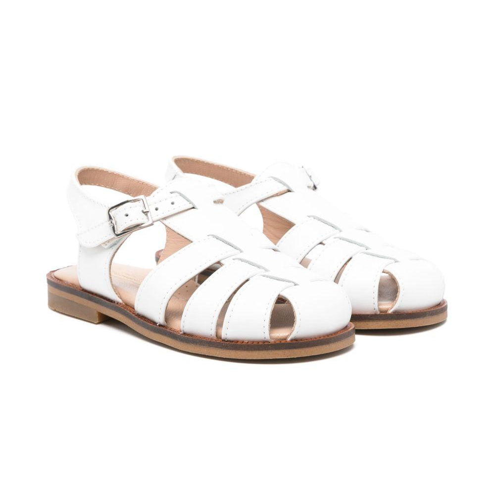 Sandali per bambina Eli1957 Crab bianco con chiusura con fibbia 2535AE BLANCO ElI
