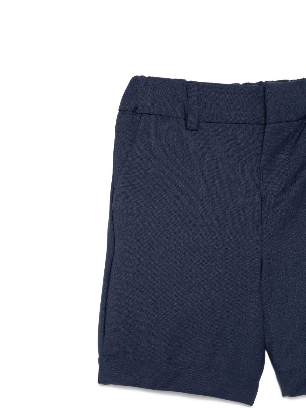 Shorts per neonato Fay Kids blu con vita elasticizzata FY6549 I0315 620 FAY KIDS