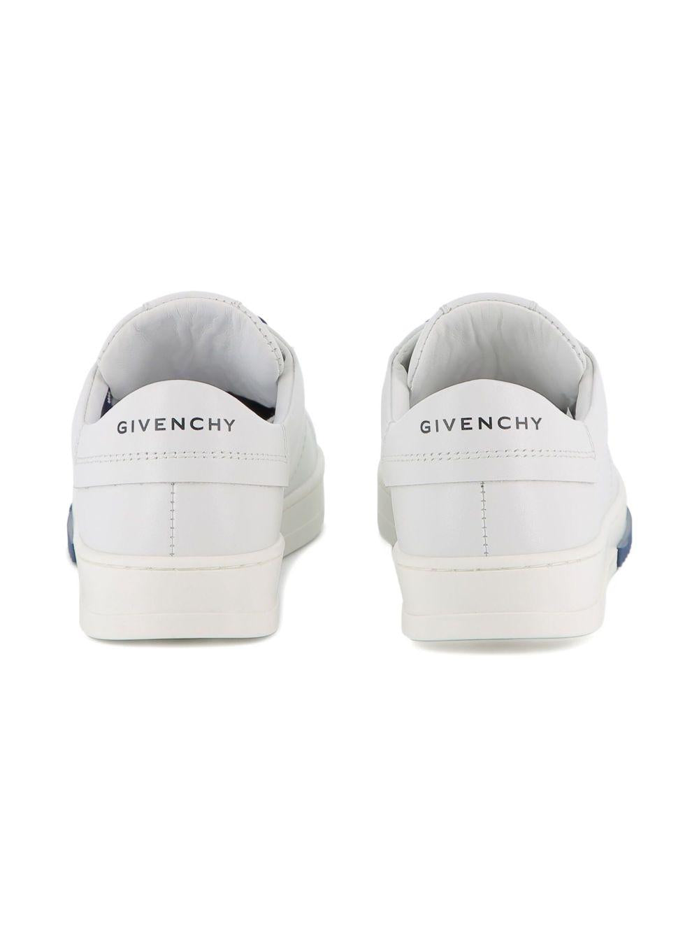 Sneakers per bambino Givenchy Kids bianche con logo goffrato H31042 10P GIVENCHY KIDS