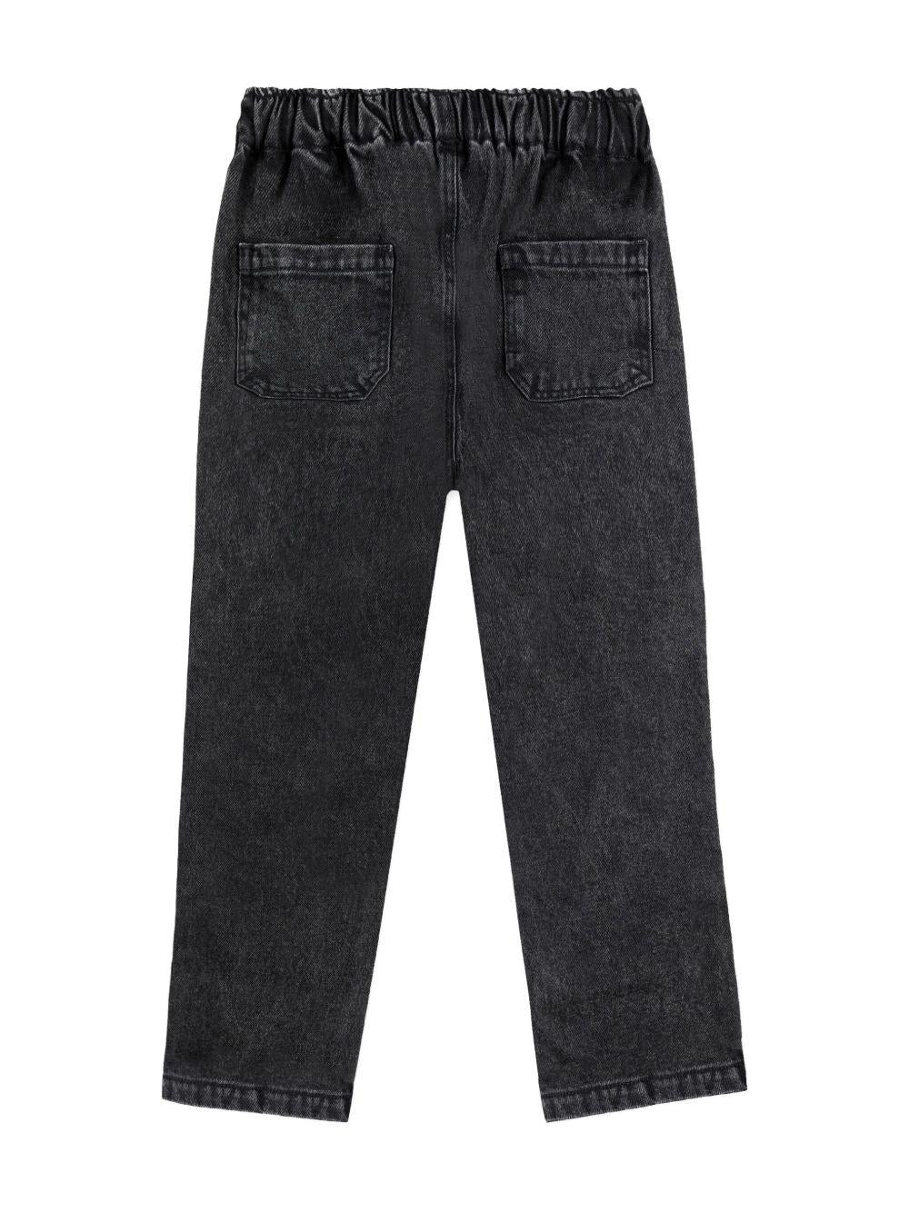 Pantaloni per bambino Bobo Choses nero con vita elasticizzata B125AC084 061 BOBO CHOSES KIDS