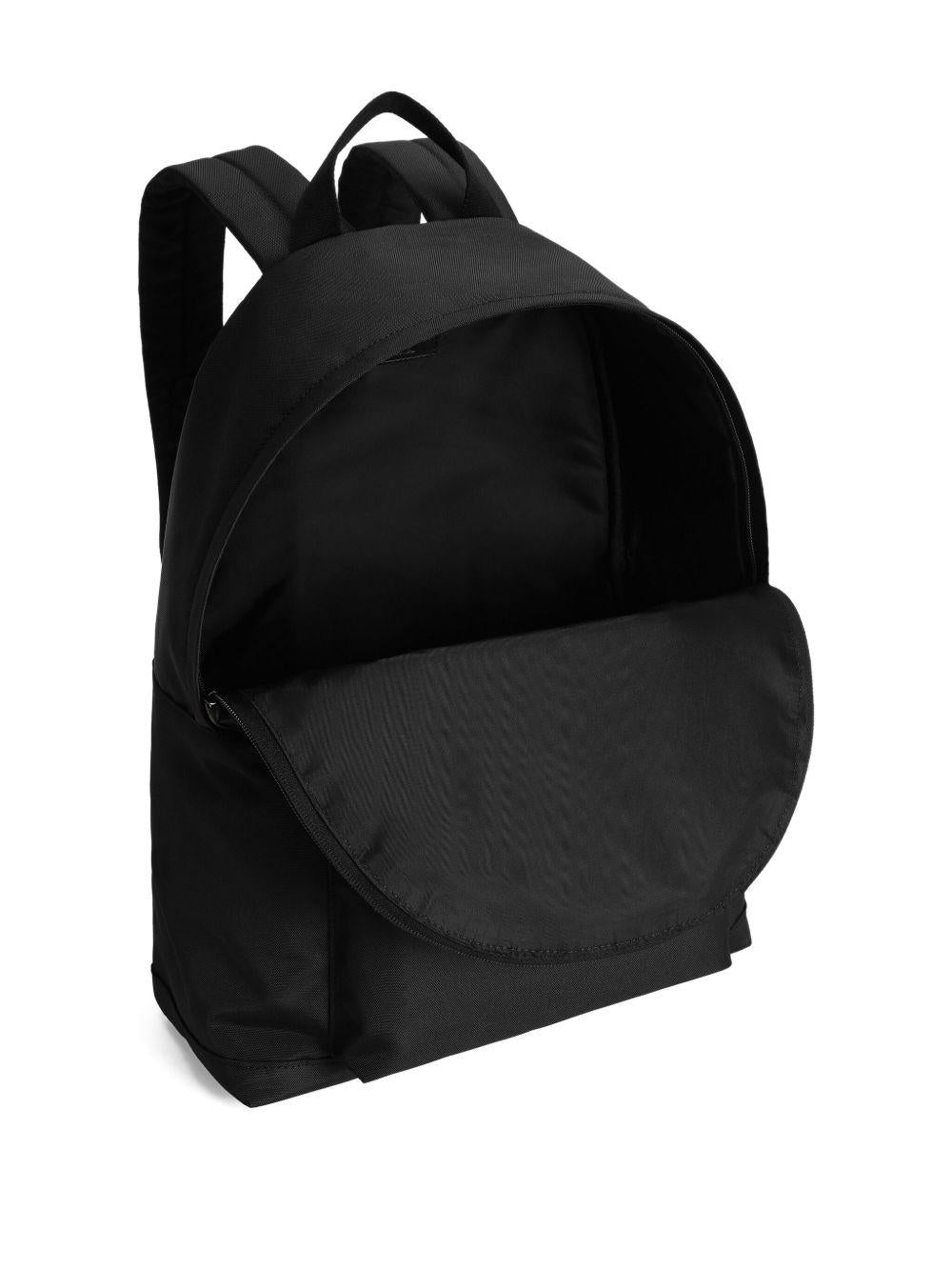 Zaino per bambino Dolce & Gabbana Kids nero con logo goffrato EM0074 AM224 80999 DOLCE & GABBANA KIDS