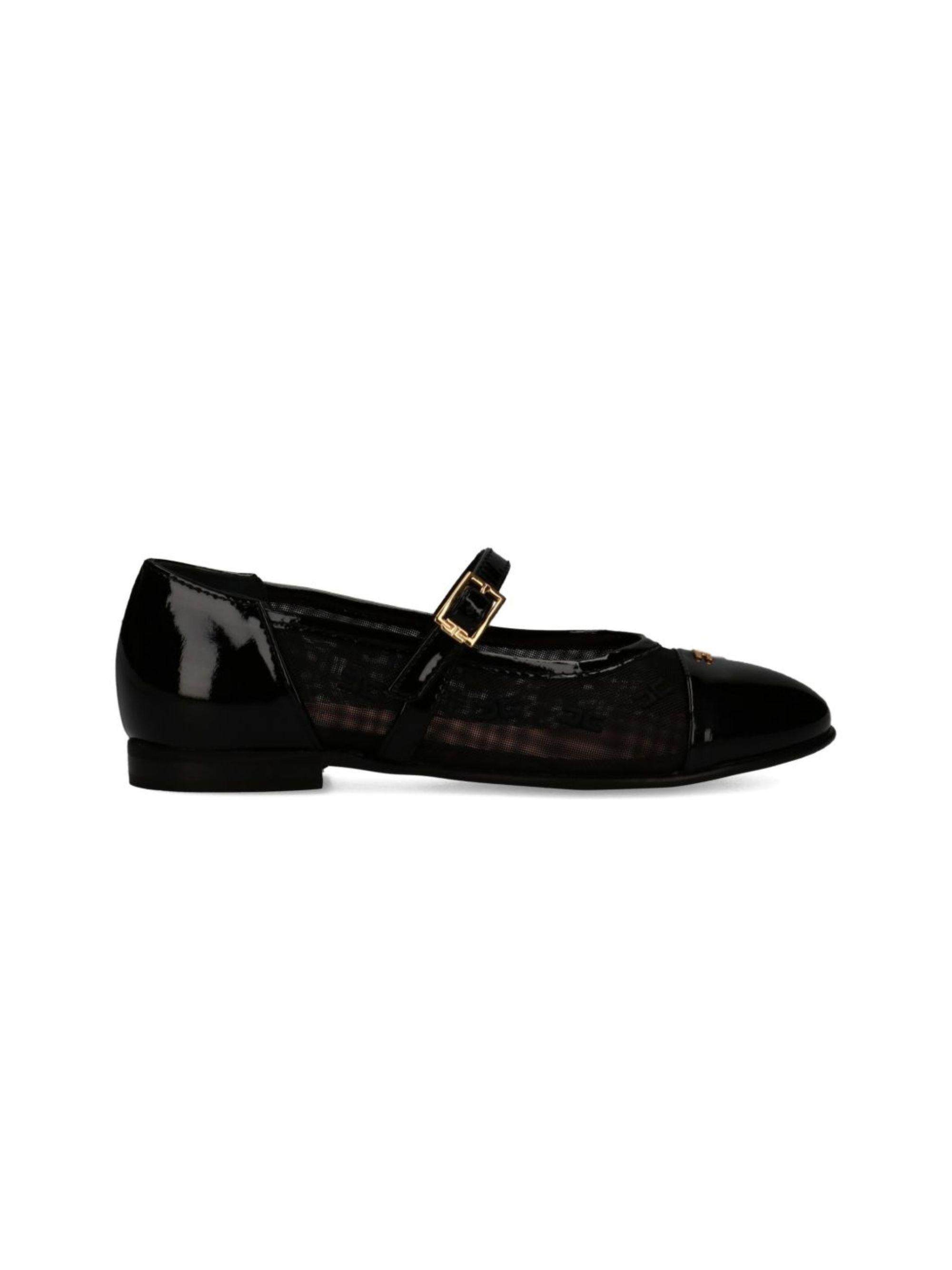 Ballerine Mary Jane per bambina Elisabetta Franchi La Mia Bambina nera con chiusura con fibbia F4A3E0483192 1999 ElISABETTA FRANCHI KIDS