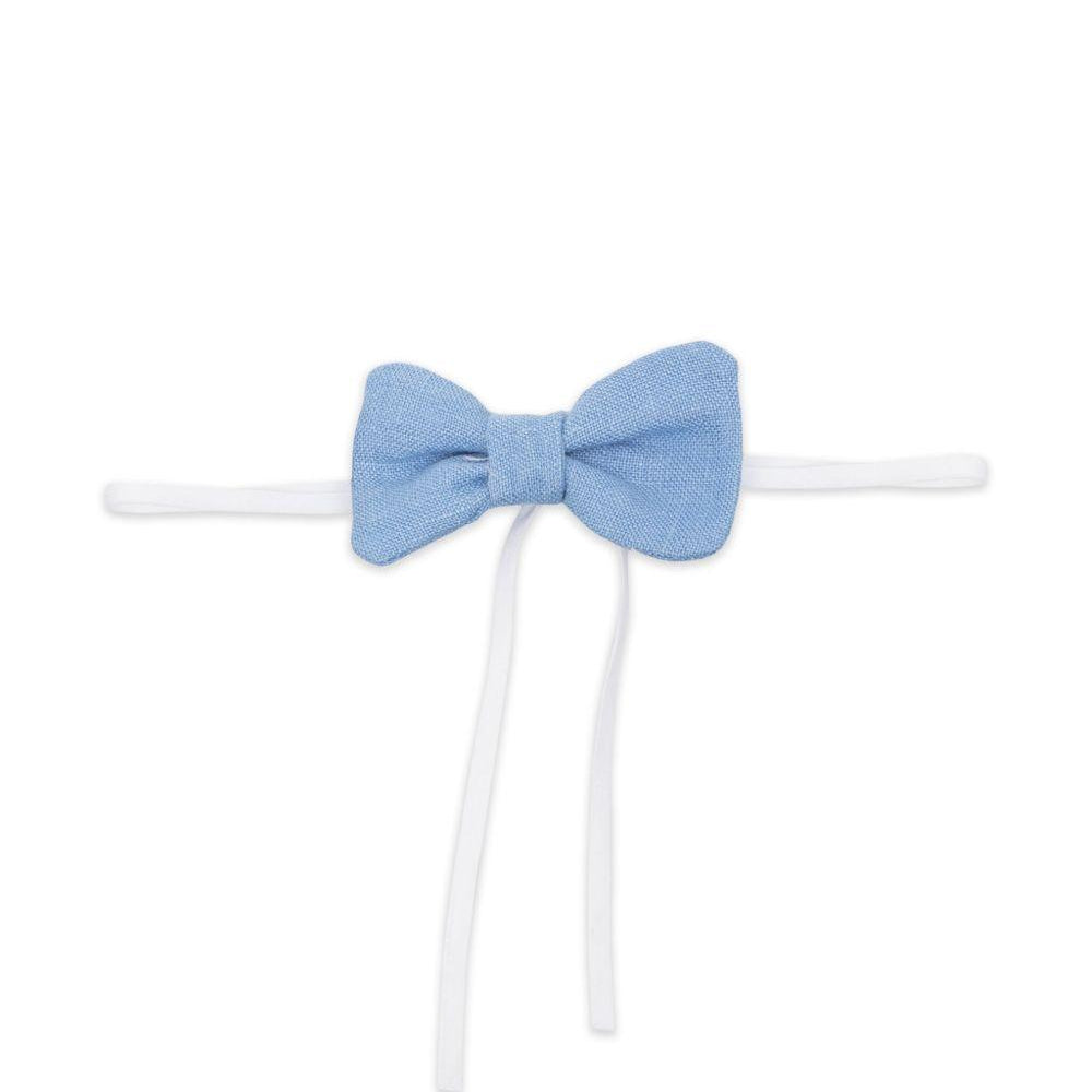 Papillon per neonato La Stupenderia blu in lino CCPP51 D23 LA STUPENDERIA KIDS