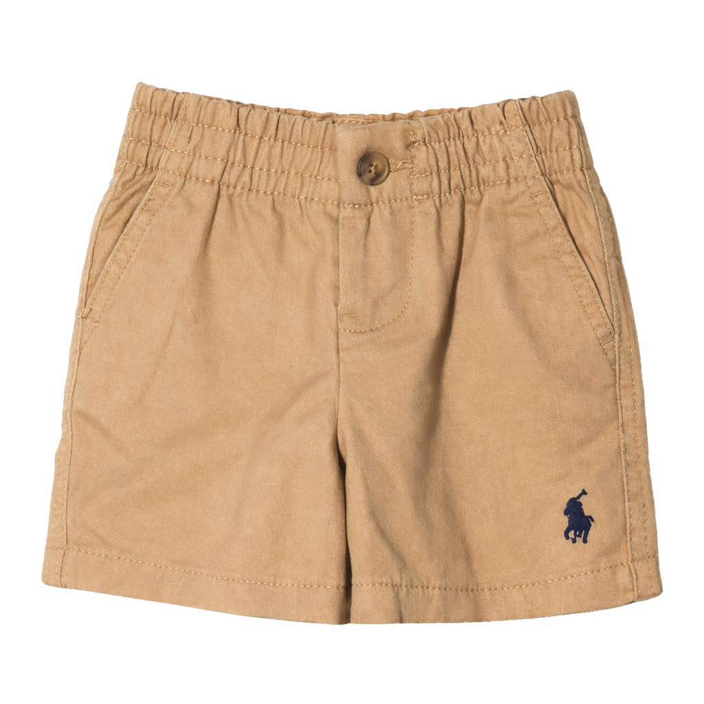 Shorts per neonato Polo Ralph Lauren Kids beige con caratteristico motivo Polo Pony 320855350 002 Ralph Lauren kids