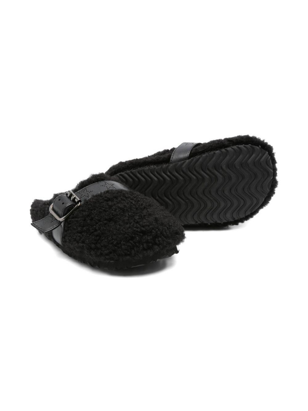 Ciabatte per bambina Stella McCartney Kids nero con fibbia TX0B96 Z3237 930 STELLA McCARTNEY KIDS