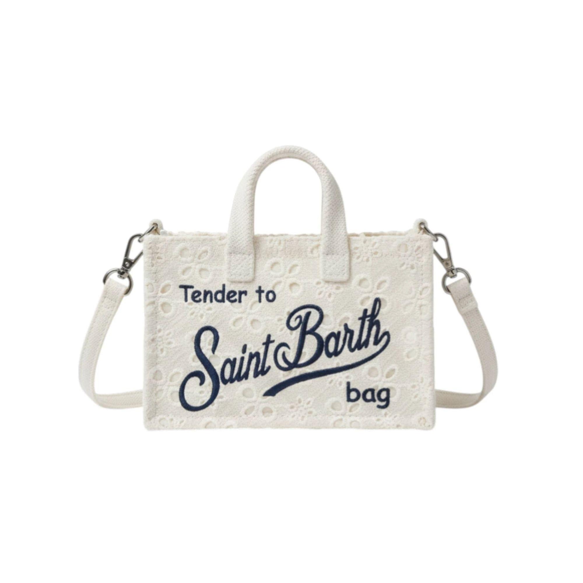 Phone Bag MC2 Saint Barth bianca con logo sul davanti PHONE012 00238L MC2 ST. BARTH KIDS