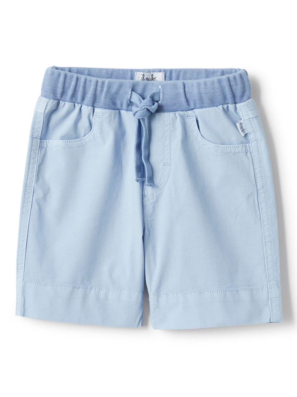 Shorts per neonato Il Gufo azzurro con coulisse P25PB074C6035 464 IL GUFO