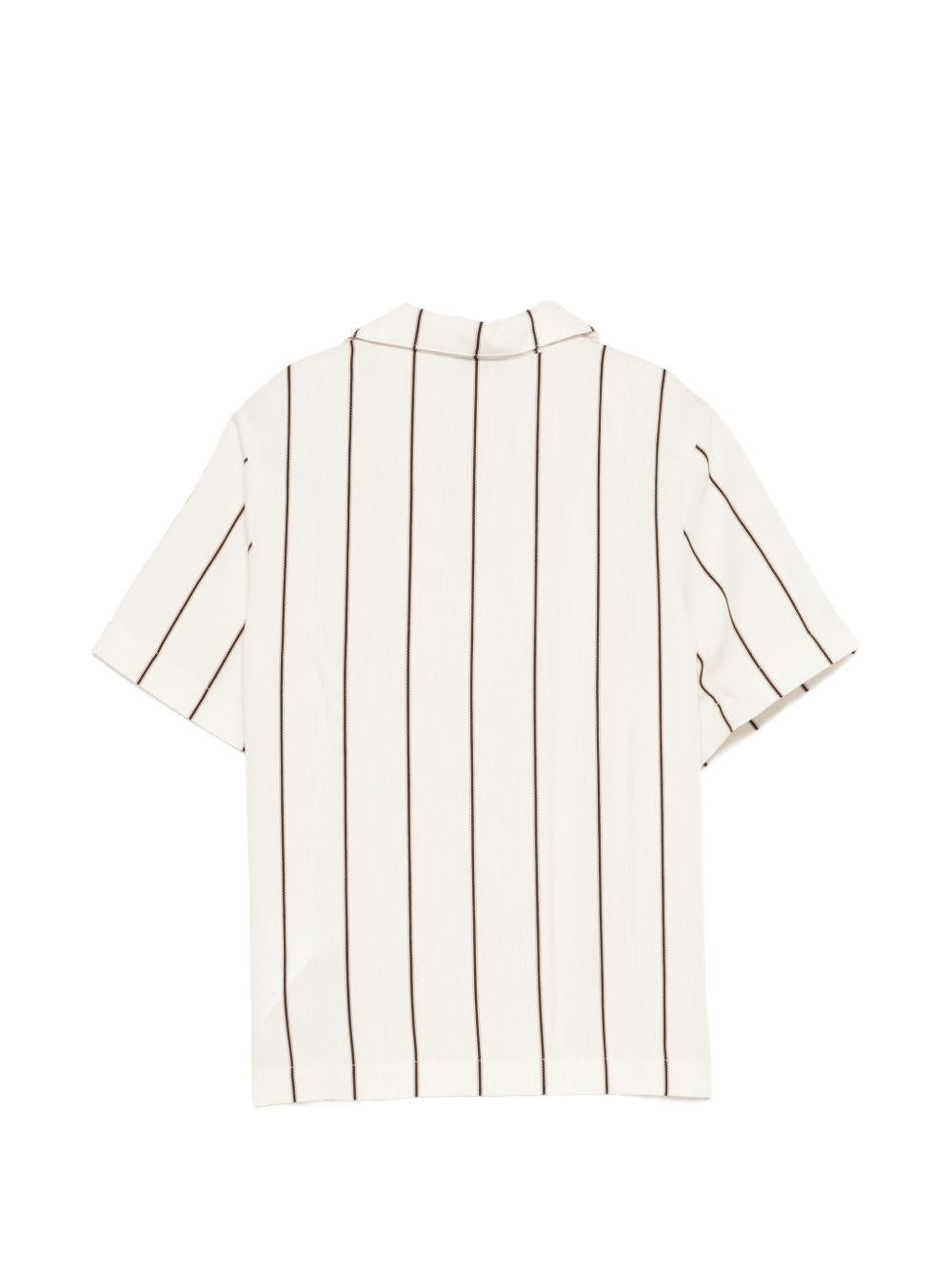Camicia per bambino Fay Kids beige con design a righe FY5P71 P0581 103BL FAY KIDS