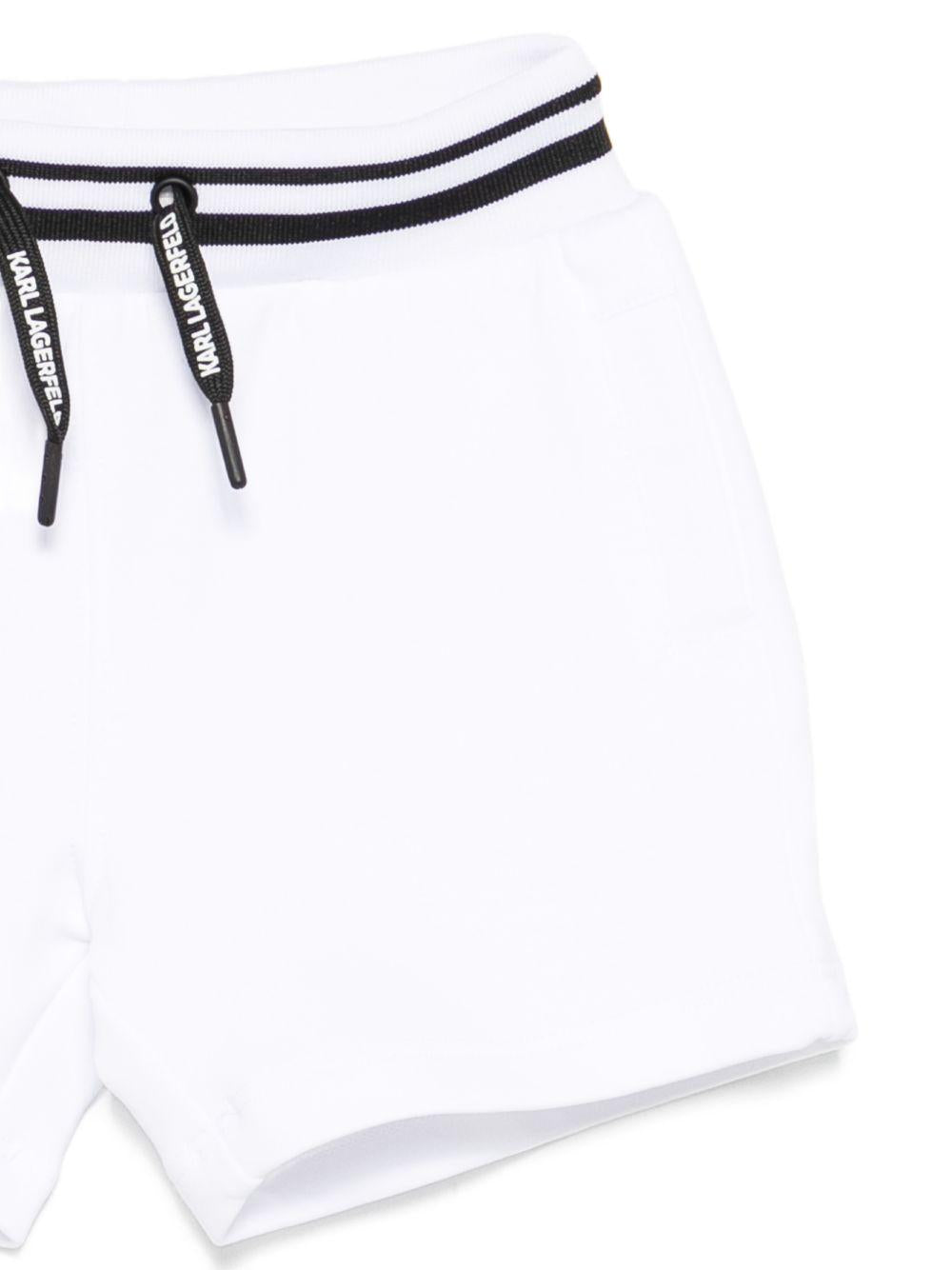 Completo per neonato Karl Lagerfeld Kids nero con stampa grafica Z31074 10P KARL LAGERFELD KIDS